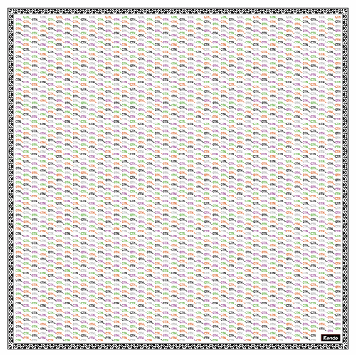 Bandana monogramme CTN
